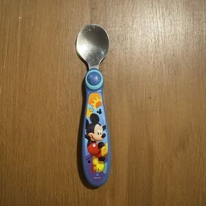 Disney Mickey Spoon - Tomy The First Years‎ - Children's Cutlery Utensils Blue